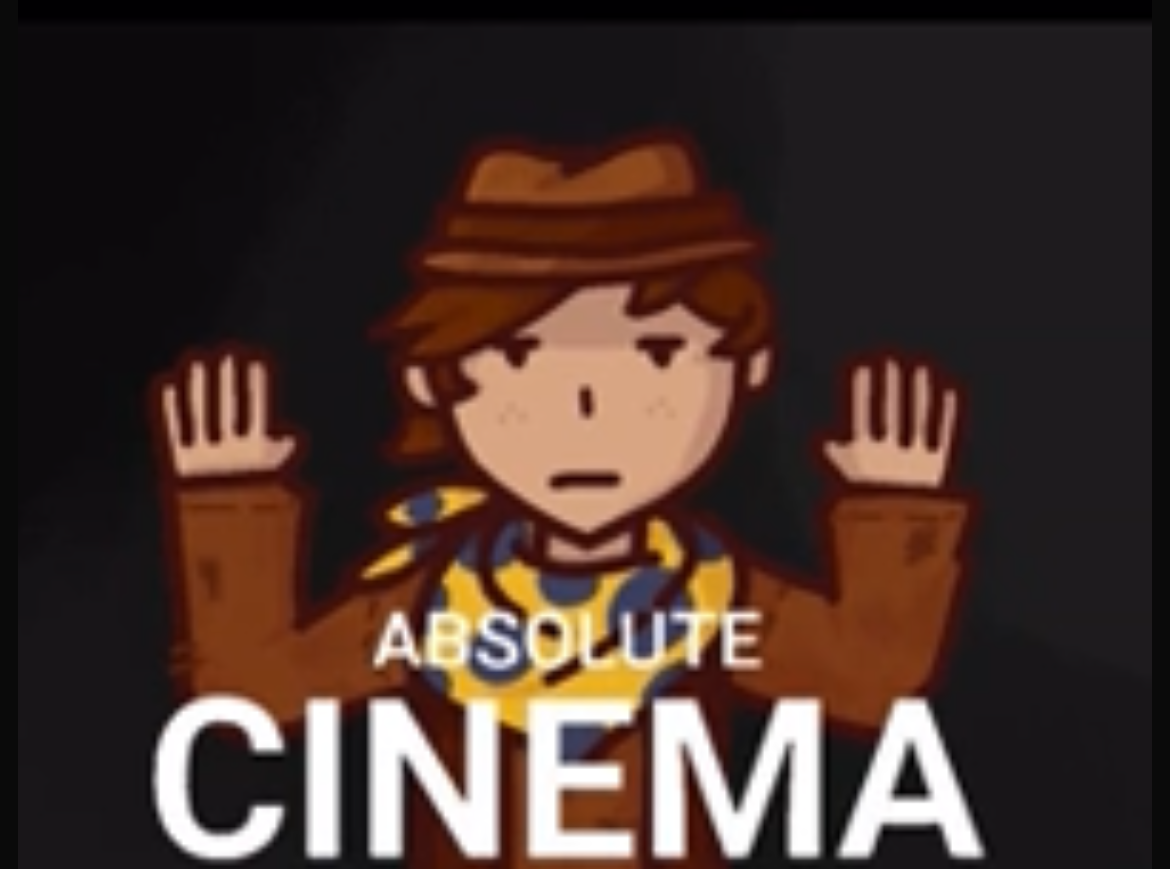 Absolute cinema clover Blank Meme Template
