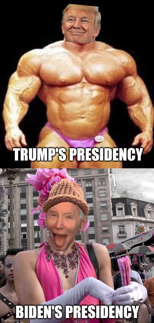 Today children, we learn the difference between a president who focuses on strength vs a president who focused on diversity | TRUMP'S PRESIDENCY; BIDEN'S PRESIDENCY | image tagged in president,know the difference,liberal vs conservative,the truth,strength,weak | made w/ Imgflip meme maker