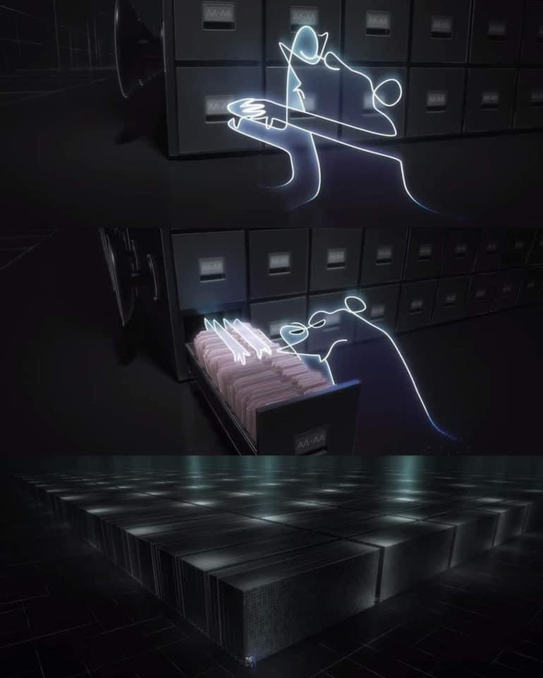 soul searching files Blank Meme Template