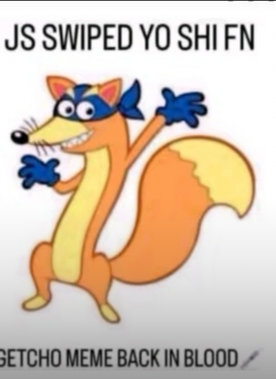 You look innocent twin so I gotta swipe yo shi ? Blank Meme Template