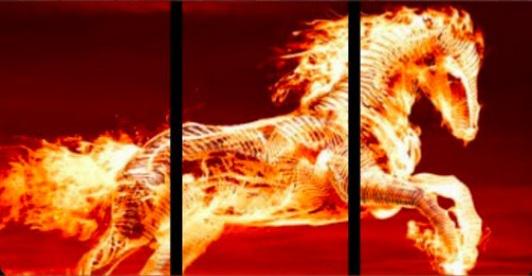 Trilogy Fire Blank Meme Template