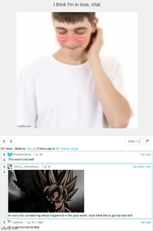 sorry bro but considering what happened last week this ain't gonna go well | image tagged in what | made w/ Imgflip meme maker