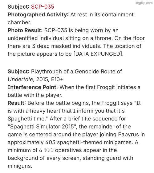 Mask desires to kill the Masked Lords & Papyrus is playing games | made w/ Imgflip meme maker