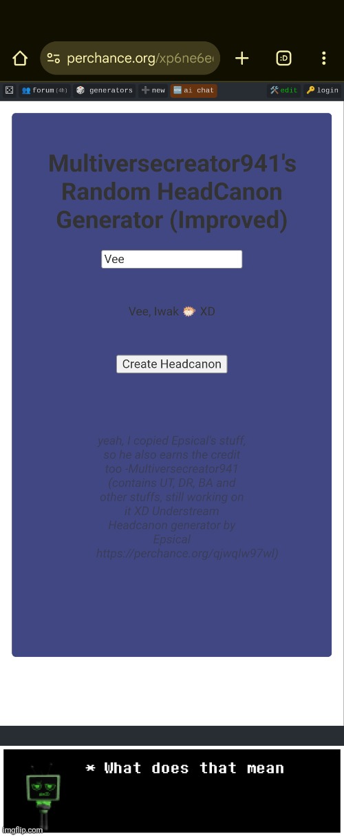 made w/ Imgflip meme maker