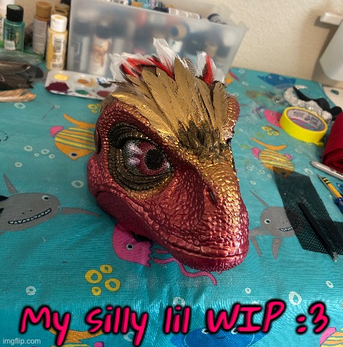 My silly lil WIP :3 | made w/ Imgflip meme maker