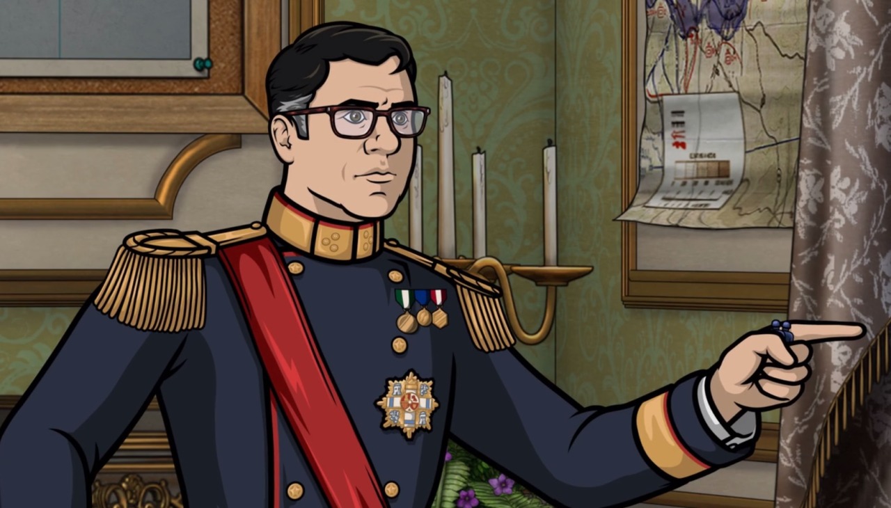 cyril figgis dictator Blank Meme Template