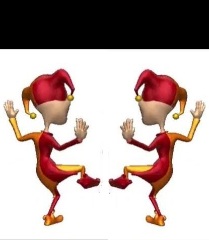 TWO JESTERS Blank Meme Template