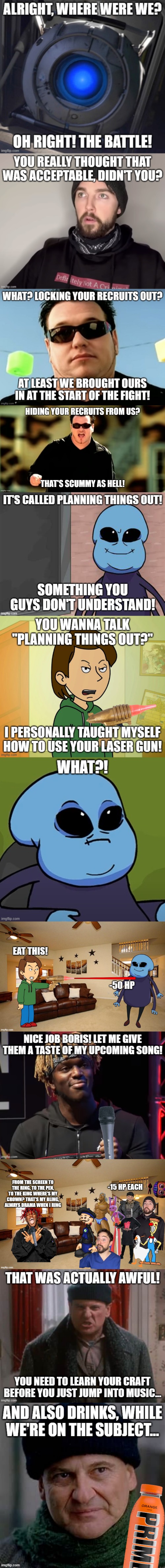 The Battle for Monty, but The New Members Aren't Involved (Part 13) | made w/ Imgflip meme maker