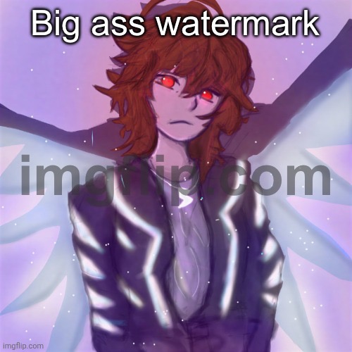 Jamie (tysm c0p, my GOAT) | Big ass watermark | image tagged in jamie tysm c0p my goat | made w/ Imgflip meme maker