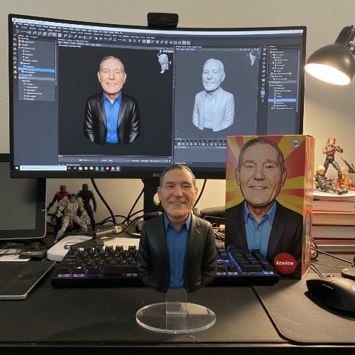 The new kewlew bobblehead | image tagged in bobble head,bobblehead,kewlew | made w/ Imgflip meme maker