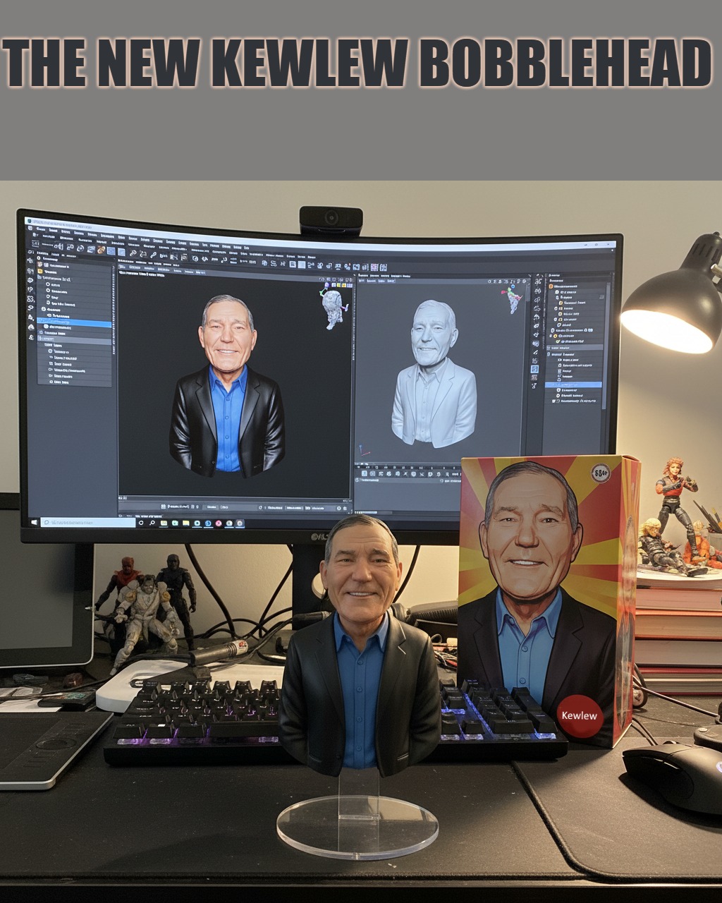 THE NEW KEWLEW BOBBLEHEAD | made w/ Imgflip meme maker