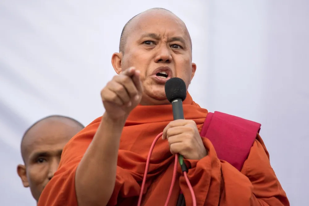 Monk Speech Y'all need inner peace Blank Meme Template