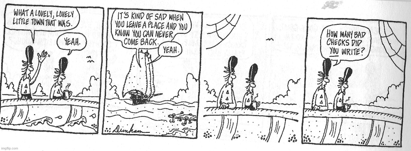 Classic Overboard | image tagged in comics | made w/ Imgflip meme maker