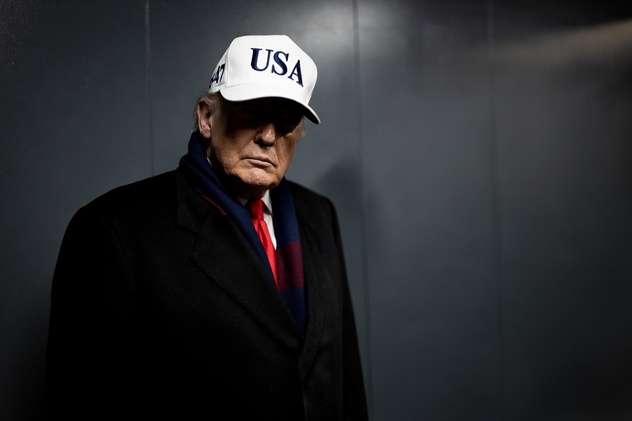 Dark Trump Blank Meme Template