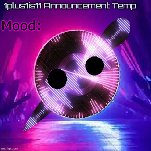 1plus1is11 Knife Party Announcement Template Blank Meme Template