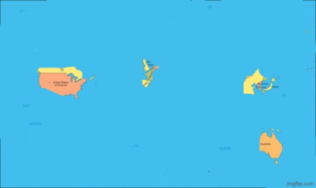 “We’re going on world tour!” Meanwhile where they go: | image tagged in world map | made w/ Imgflip meme maker