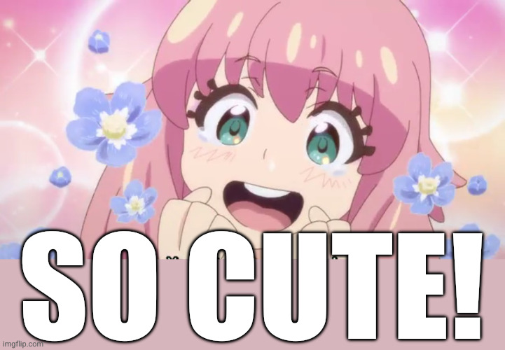 KAWAII | SO CUTE! | image tagged in kawaii | made w/ Imgflip meme maker