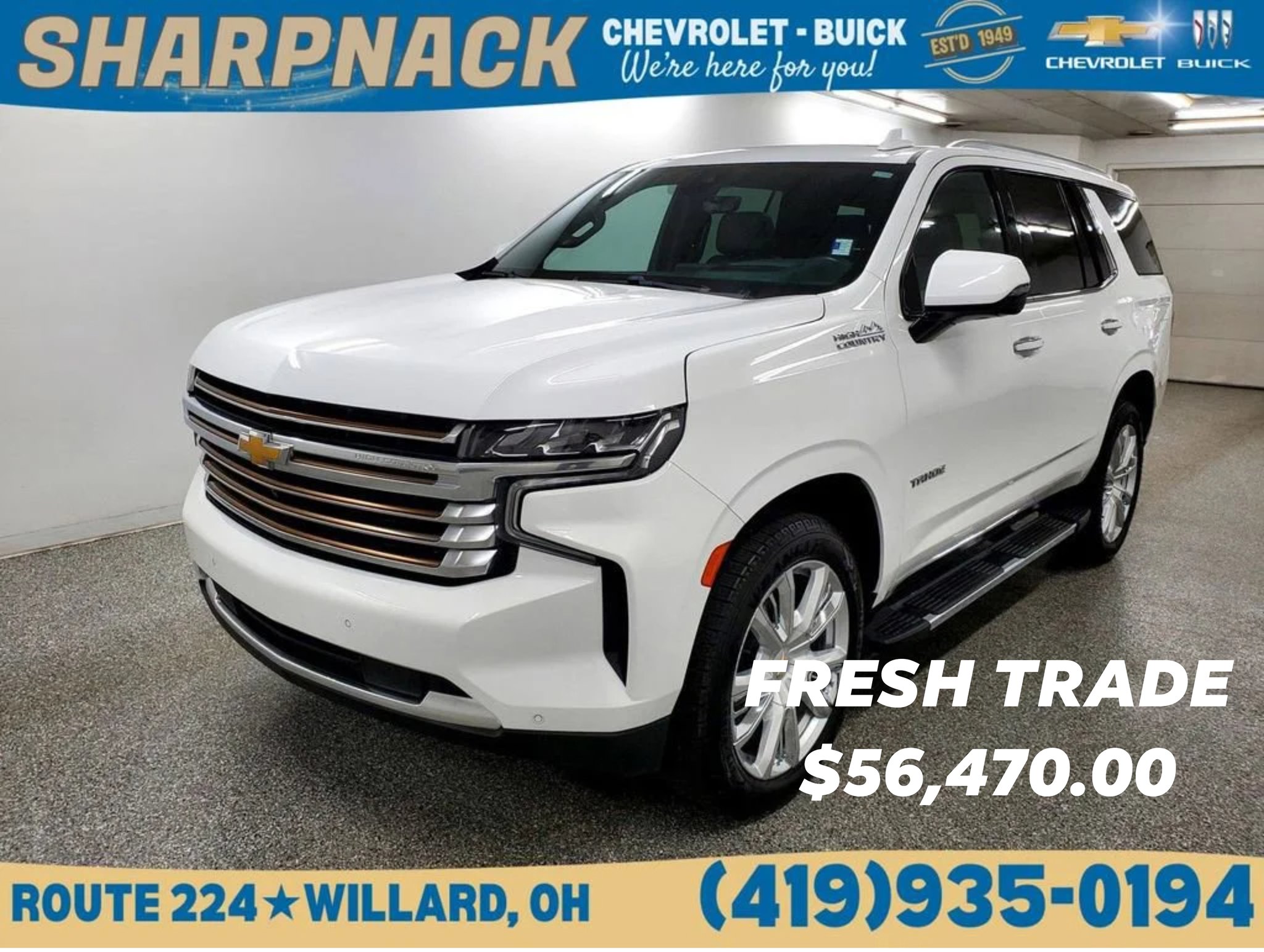 Tahoe High Country Blank Meme Template