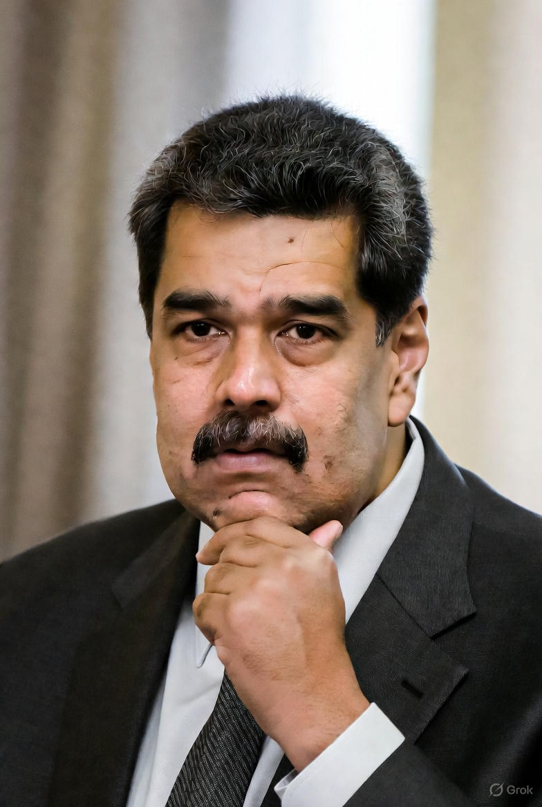 Maduro thinking Blank Meme Template