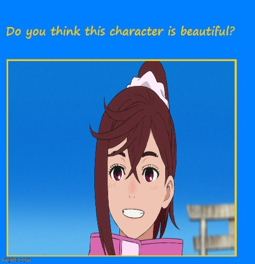do you think momo is beautiful ? | image tagged in do you think gabriella is beautiful,momo,dandadan,anime,beautiful,anime memes | made w/ Imgflip meme maker