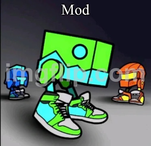 Geometry Dash Drip | Mod | image tagged in geometry dash drip | made w/ Imgflip meme maker
