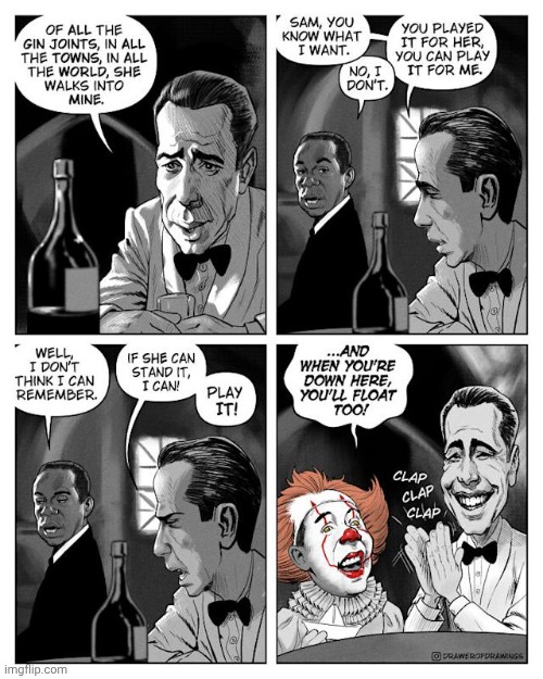 Playing IT FLOAT | image tagged in it,float,clown,comics,comics/cartoons,game | made w/ Imgflip meme maker