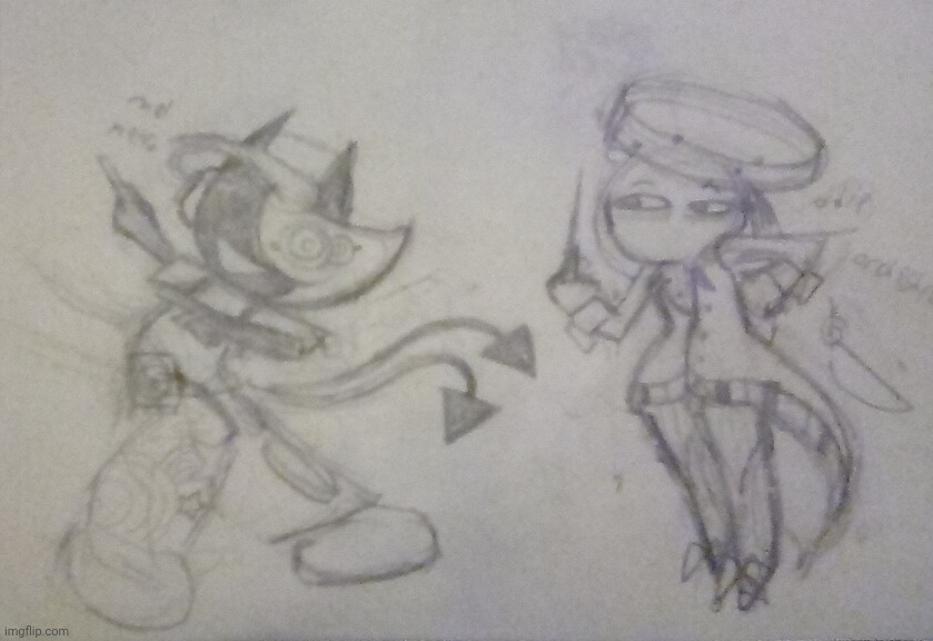 2 musical character designs I made based on frutiger metro and a conductor | made w/ Imgflip meme maker