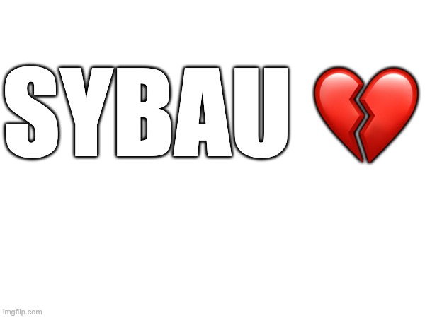 use this meme | SYBAU 💔 | image tagged in use it pls | made w/ Imgflip meme maker
