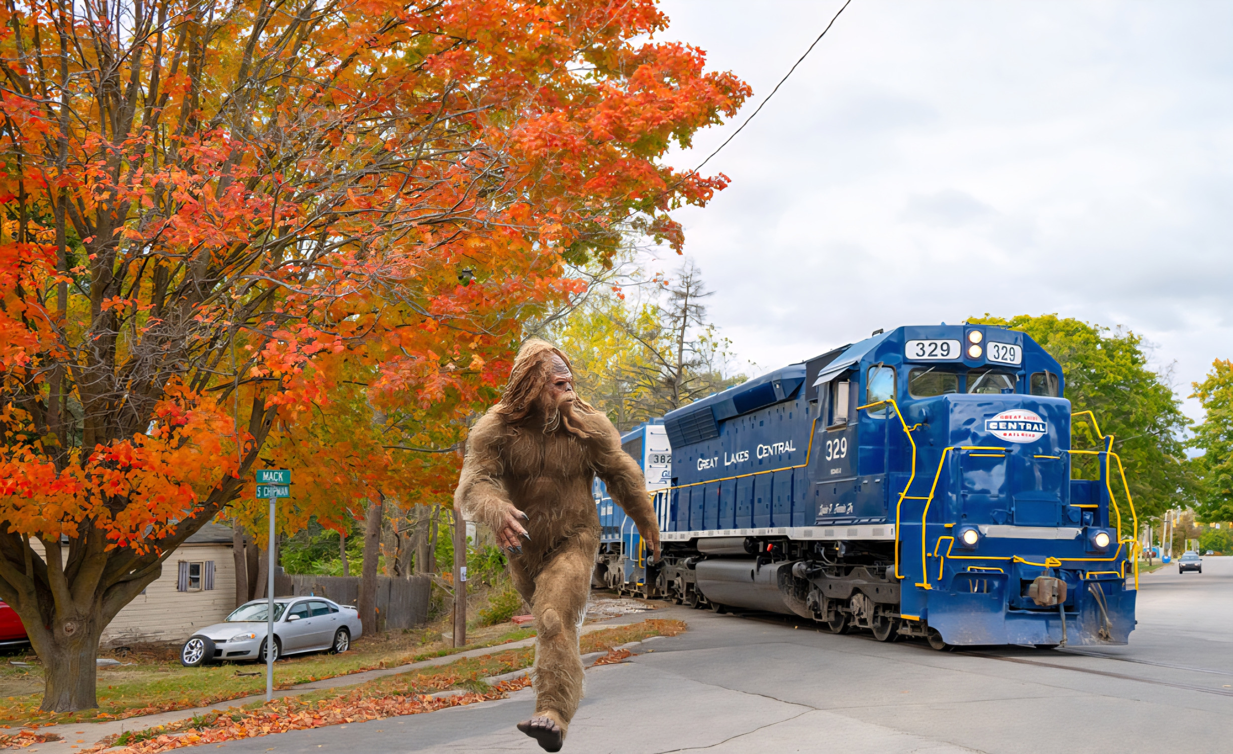 Trains Blank Meme Template