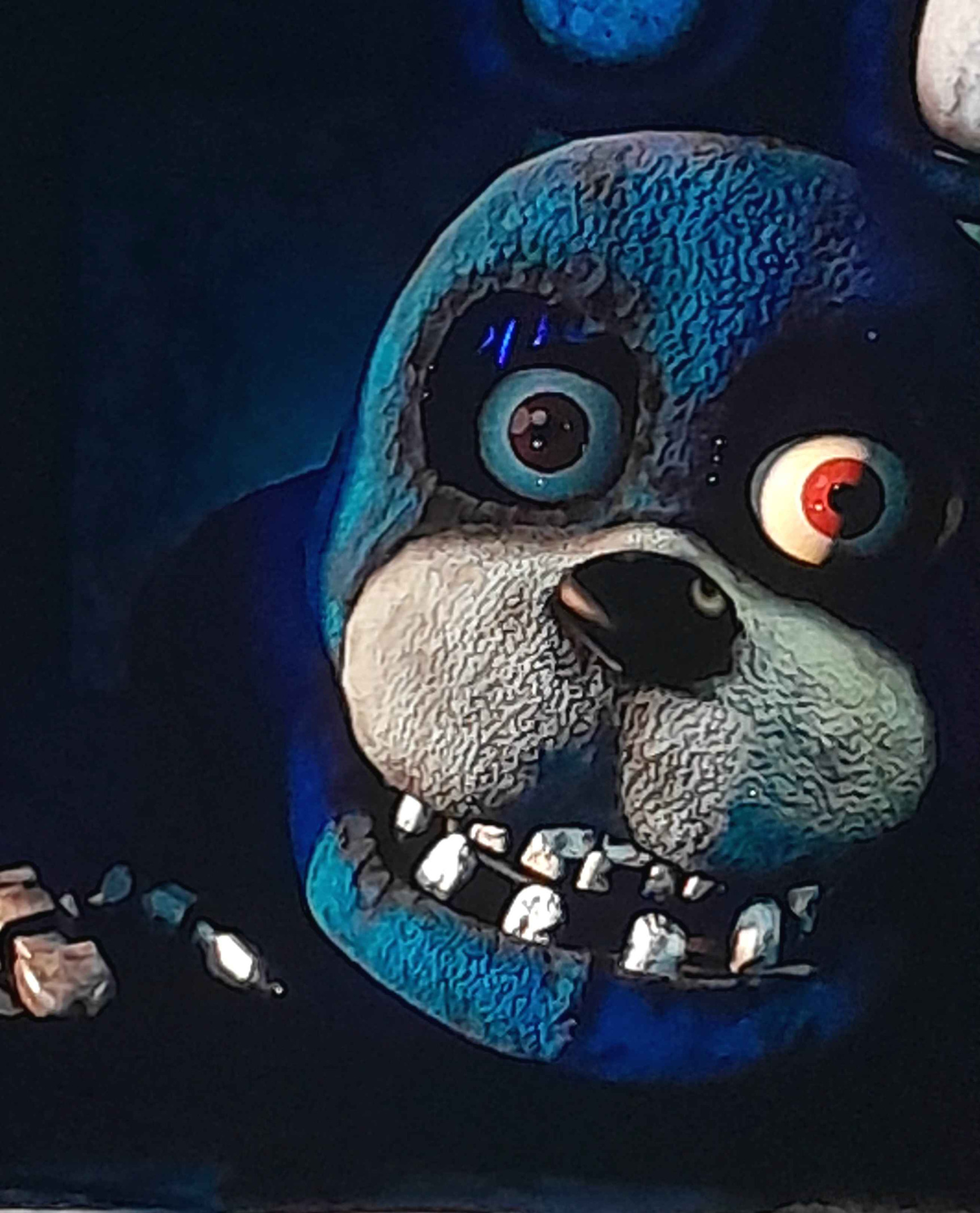 unwithered bonnie Blank Meme Template