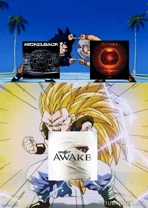 I Don't Care What Anyone Says | image tagged in dbz fusion,memes,music,rock music,heavy metal,dragon ball z | made w/ Imgflip meme maker