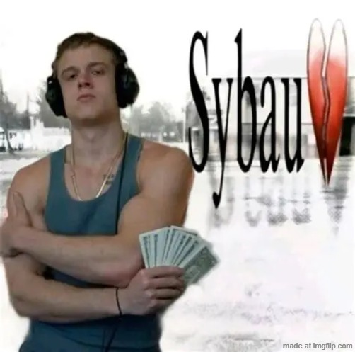 sybau | image tagged in sybau | made w/ Imgflip meme maker