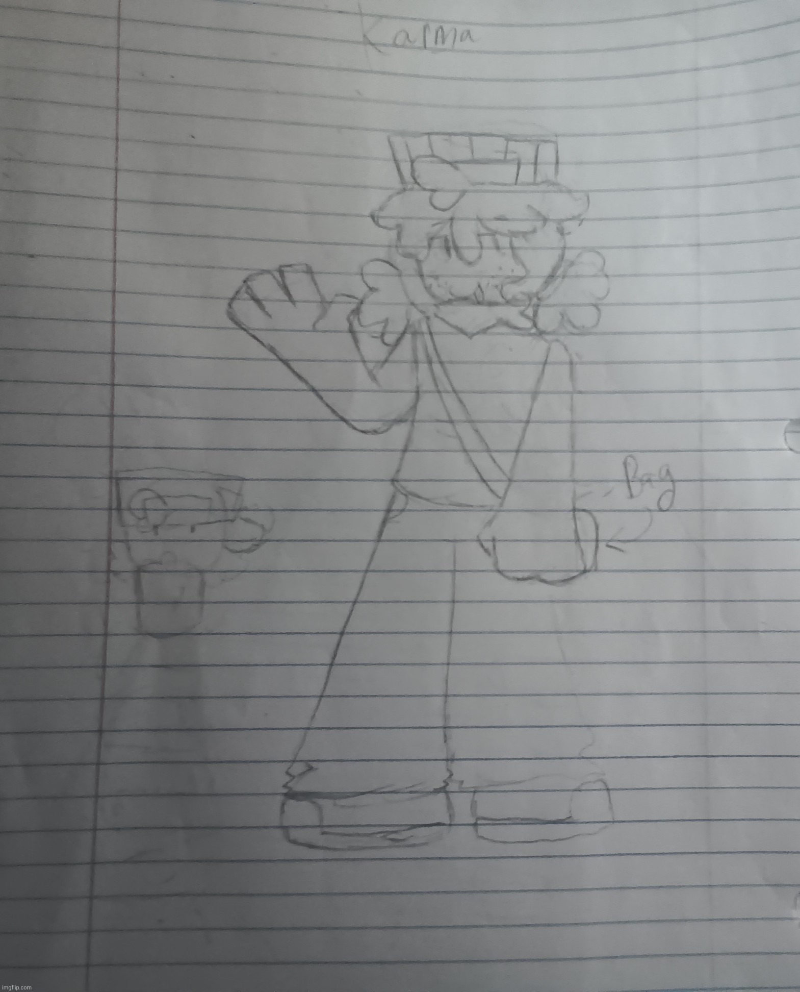 old drawing from April or may last year. | made w/ Imgflip meme maker