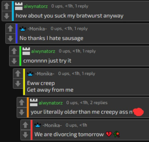 Suck my Bratwurst Blank Meme Template