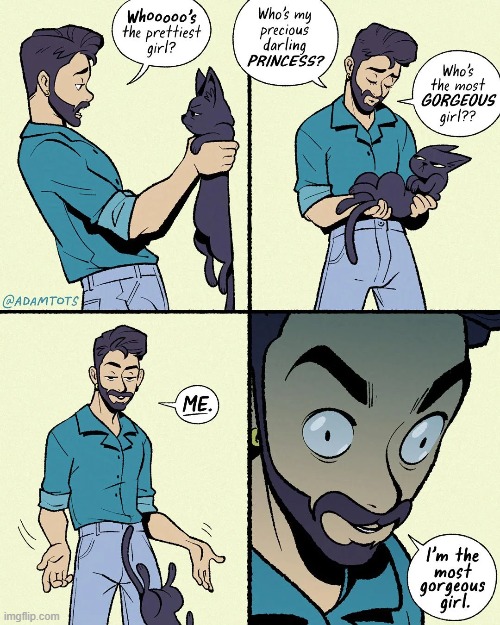 image tagged in cat,pretty,girl,gorgeous,darling,me | made w/ Imgflip meme maker