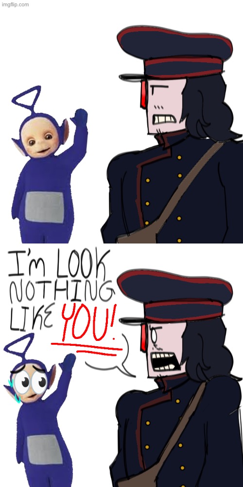 My hb keeps saying Alwin’s a teletubby | made w/ Imgflip meme maker