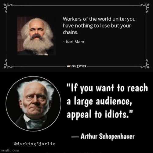 Marxism is for morally corrupt morons. | @darking2jarlie | image tagged in marxism,socialism,communism | made w/ Imgflip meme maker