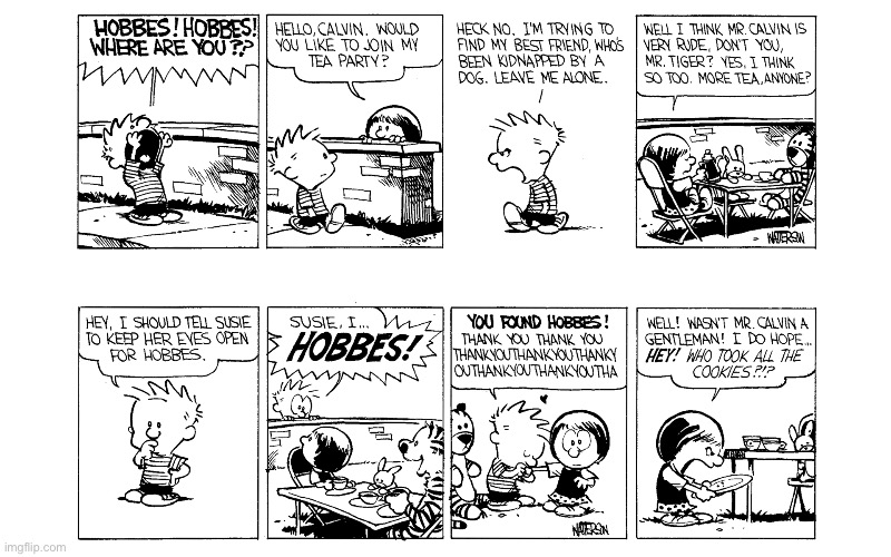 image tagged in calvin and hobbes,comics | made w/ Imgflip meme maker