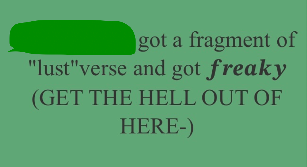 Lustverse Blank Meme Template