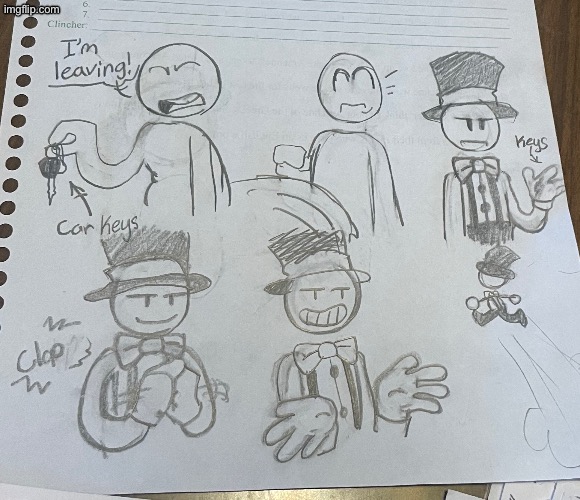 Drawing I did in class | made w/ Imgflip meme maker