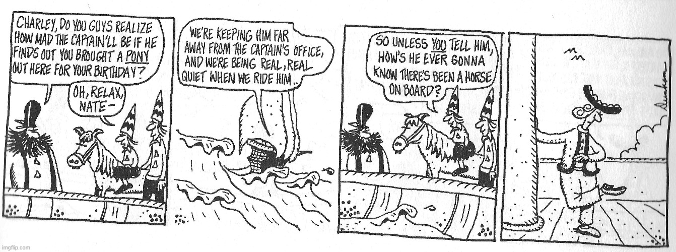 Classic Overboard | image tagged in comics | made w/ Imgflip meme maker