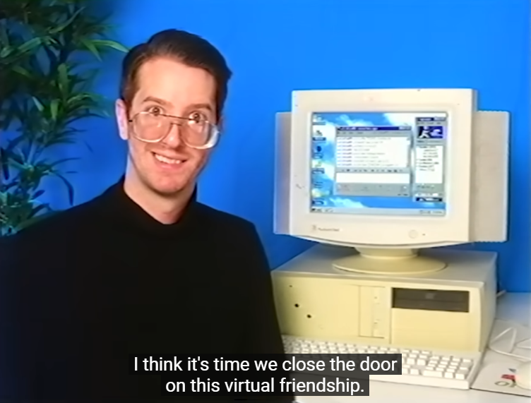 Oneal smithers closing the door of friendship Blank Meme Template