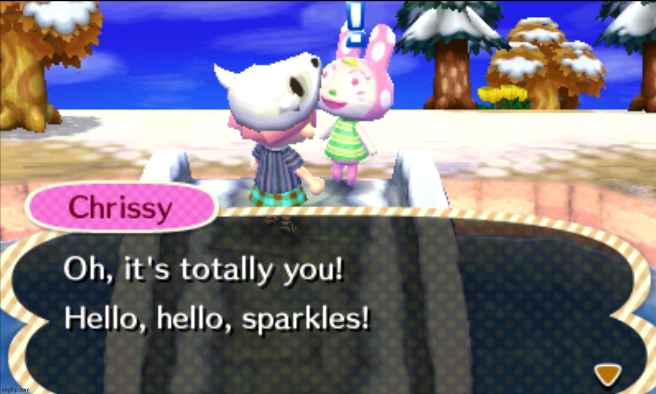 my opinion on chrissy: not my style, but shes pretty cute and i like her design | made w/ Imgflip meme maker