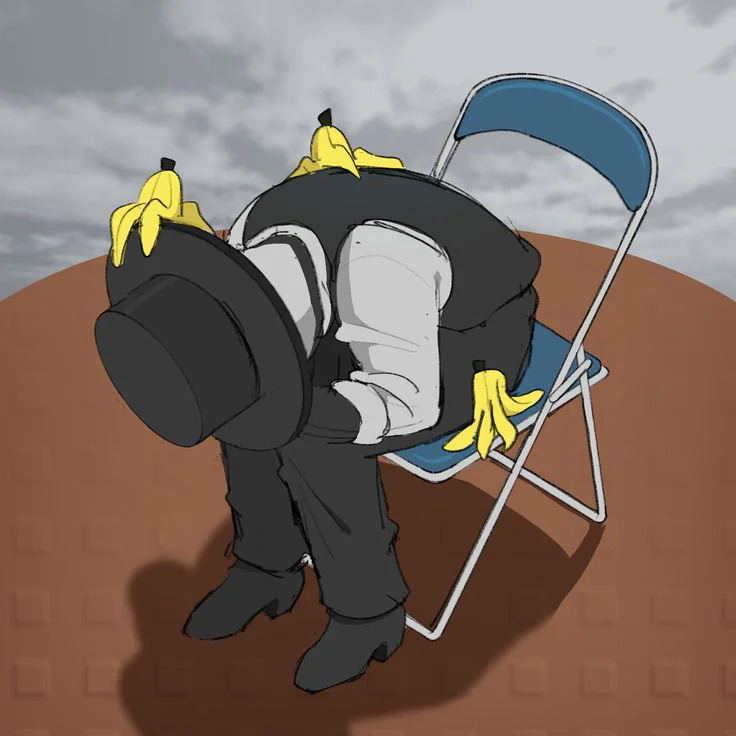 High Quality Artful Chair Blank Meme Template