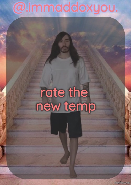 is ts tuff | rate the 

 new temp | image tagged in immaddoxyou's penguinz0 temp this shit so magnificent | made w/ Imgflip meme maker