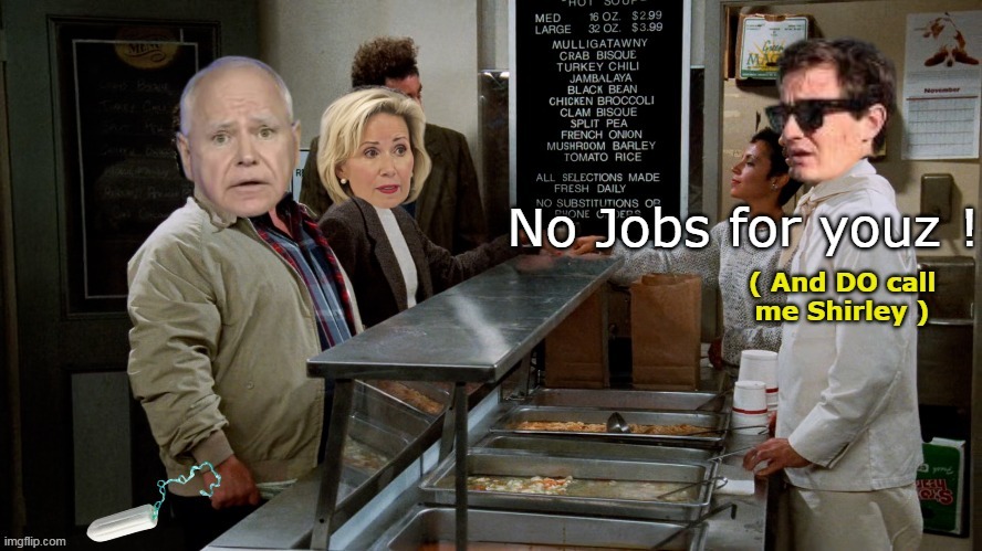 Gwen already started an Onlyfans | image tagged in jobs jobs for you shirley walz meme | made w/ Imgflip meme maker
