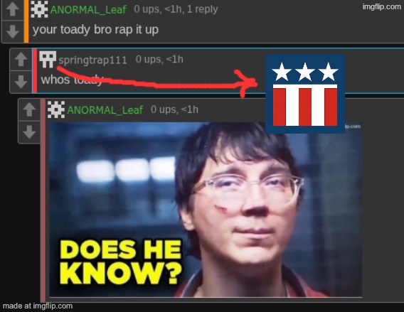 Springtrap has joined the American team | made w/ Imgflip meme maker