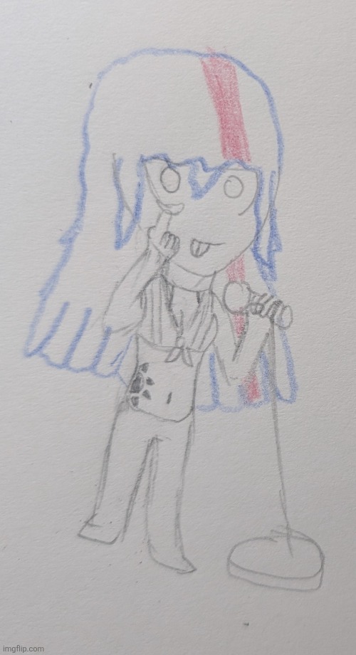 New design (not really a new character but you guys won't know who she is) | made w/ Imgflip meme maker