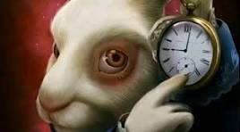 clock bunny Blank Meme Template