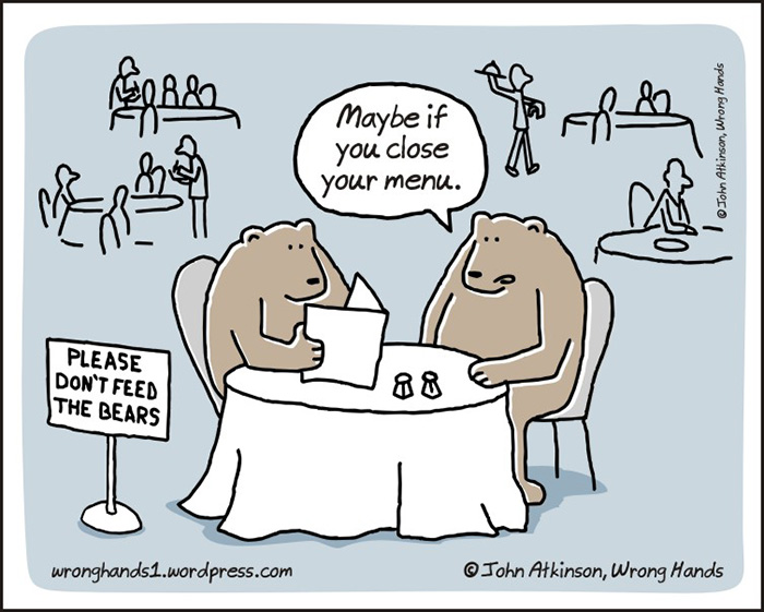 Read the room...and the sign? Blank Meme Template